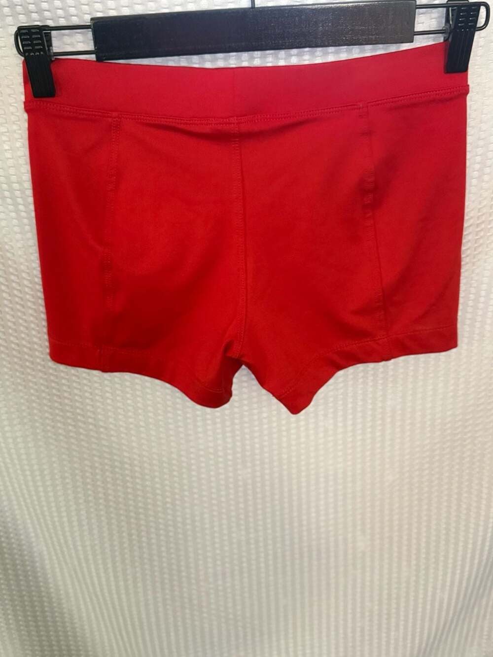 Varsity Spirit Red Cheerleading Spandex Shorts Size SP - Picture 2 of 3